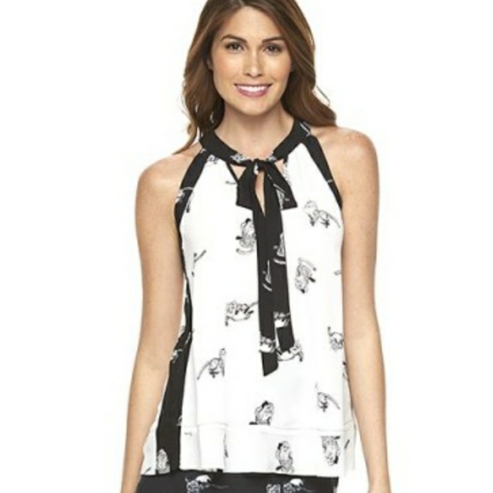 Cheshire Cat Printed Tank